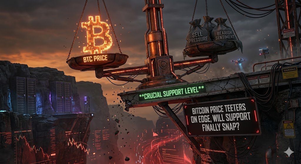 Bitcoin Price Back Under Pressure After Recovery Hopes Fade Bitcoin Price Teeters on Edge