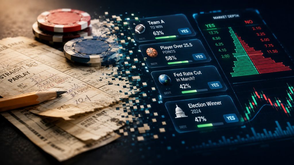 Legacy sportsbooks are chasing prediction markets that already trade billions each month Legacy sportsbooks are chasing prediction markets that already trade billions each month