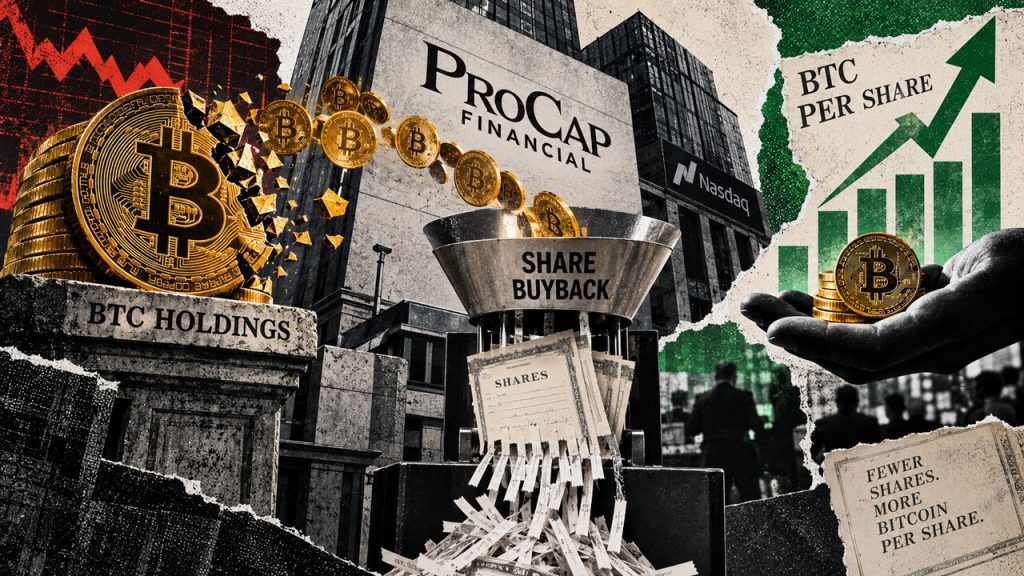 ProCap has bought back 10% of its stock by selling Bitcoin ProCap has bought back 10% of its stock by selling Bitcoin